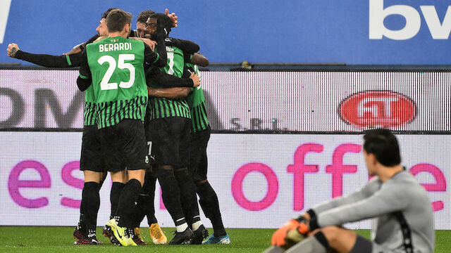 Sassuolo gewinnt auch bei Sampdoria Genua