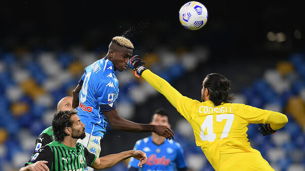 Sassuolo und Napoli trennen sich unentschieden