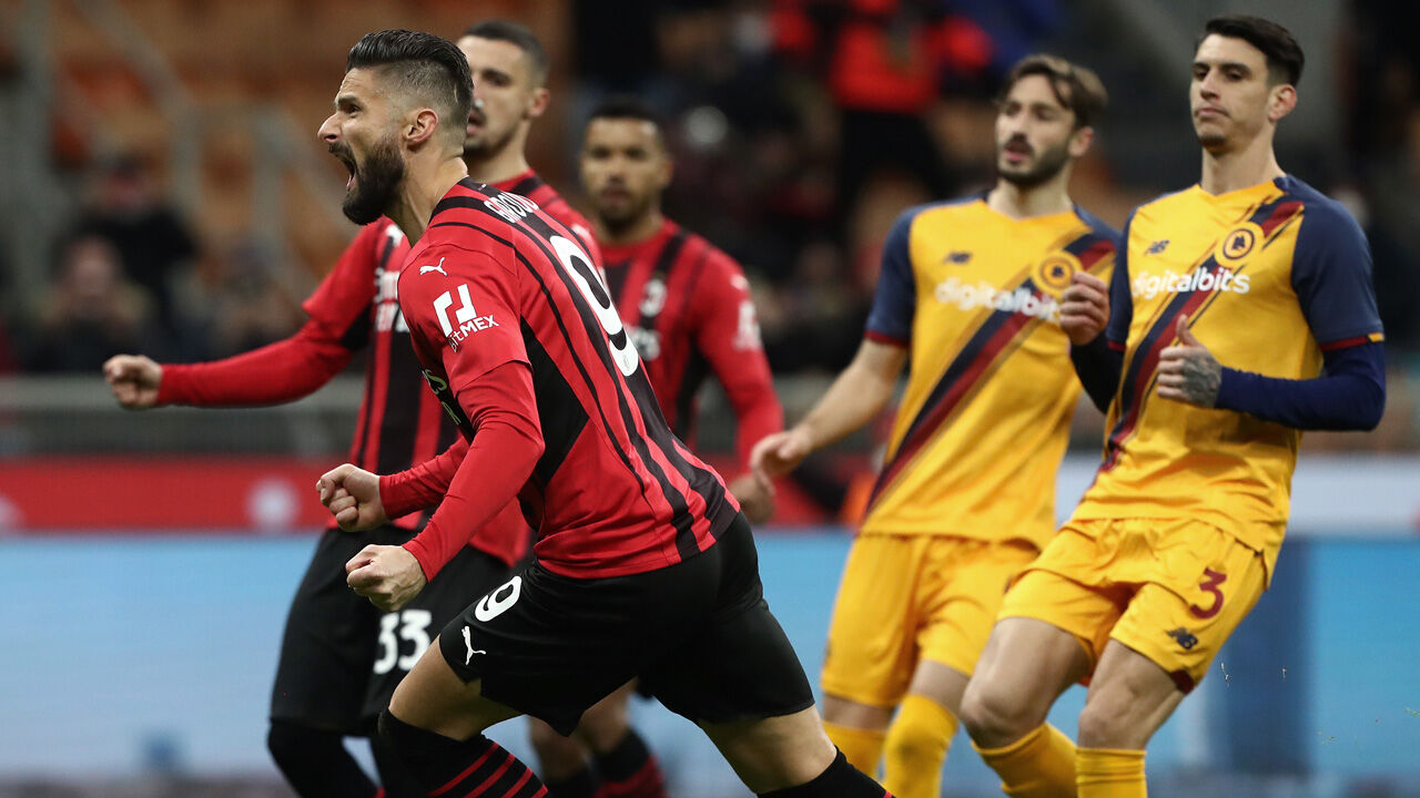 Serie A AC Milan schlägt dezimierte Roma