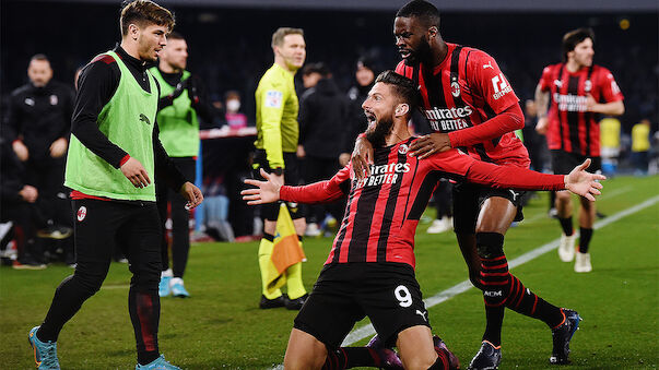 AC Milan gewinnt Spitzenspiel in Napoli