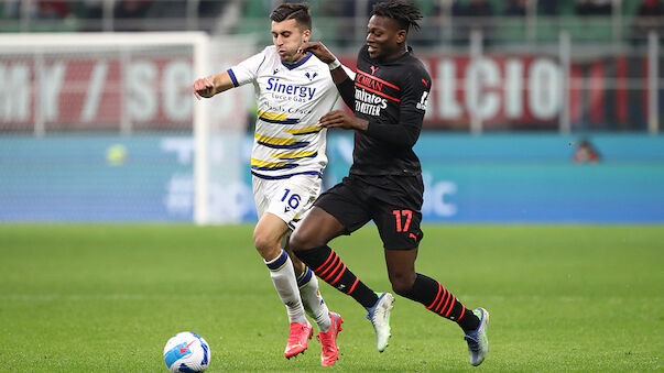 AC Milan legt Napoli mit Sieg gegen Verona vor