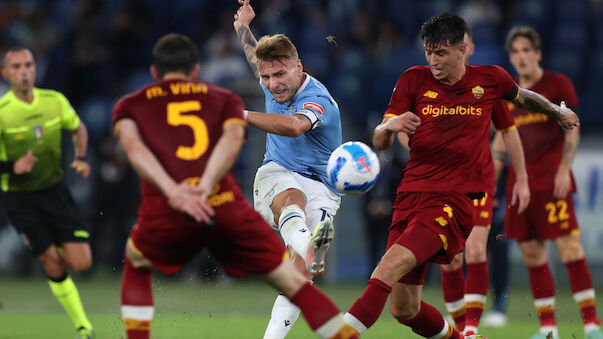 Lazio besiegt Roma in spektakulärem Derby