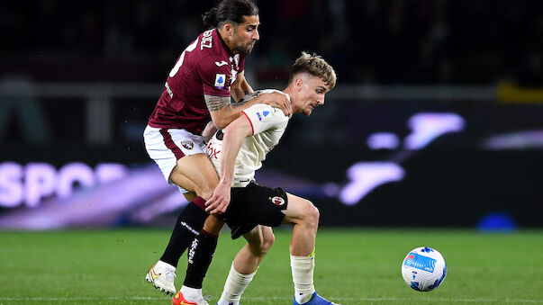 Milan spielt gegen Torino nur Unentschieden