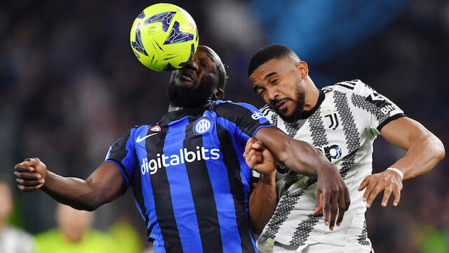 Inter rettet spätes Remis in Copa-Derby gegen Juventus
