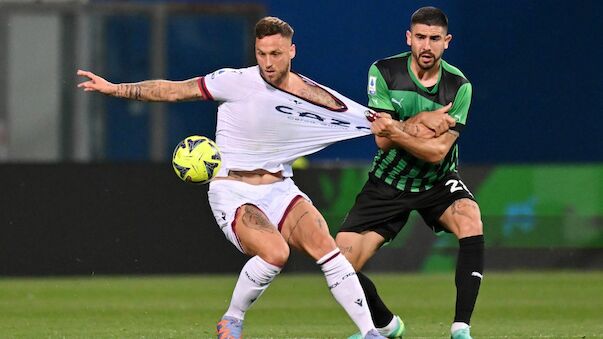 Bologna teilt bei Arnautovic-Comeback Punkte mit Sassuolo