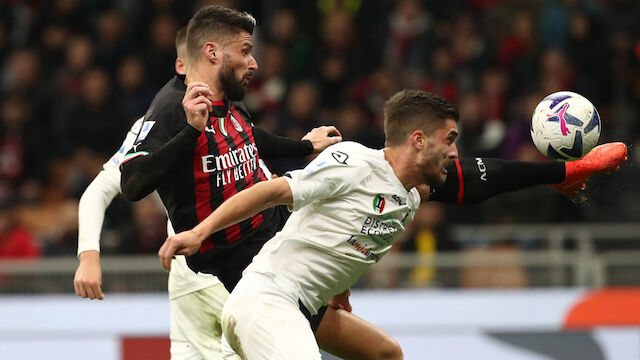 Maldini trifft gegen Milan, Giroud dreht Partie und fliegt