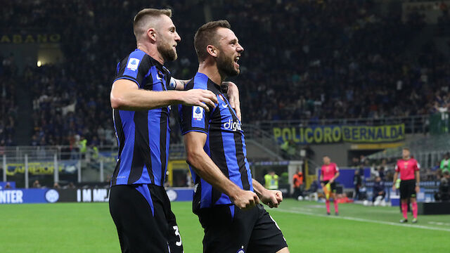 Inter Mailand gibt sich bei Nachzügler keine Blöße