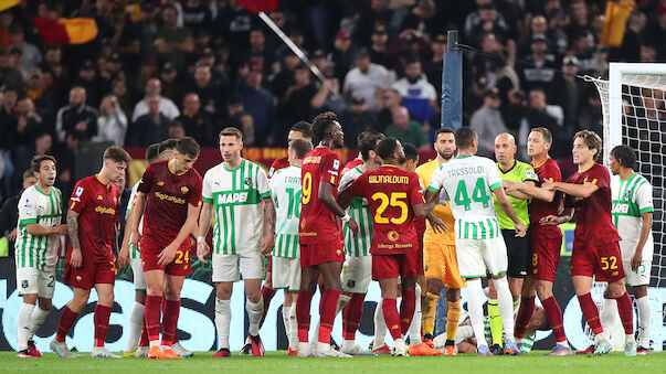 3:4! Roma verliert hitziges Heimspiel gegen Sassuolo