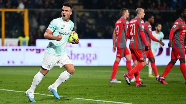 Martinez-Doppelpack beschert Inter Sieg bei Cremonese