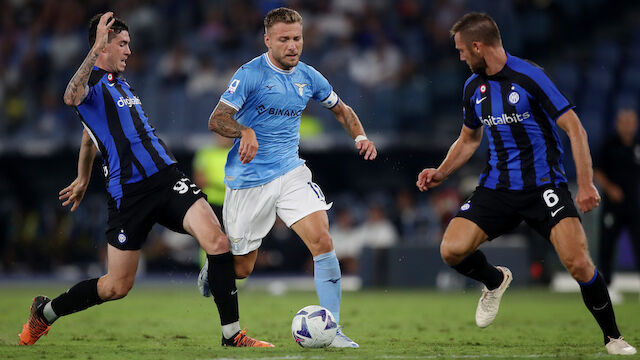 Lazio übernimmt mit Sieg über Inter Tabellenspitze