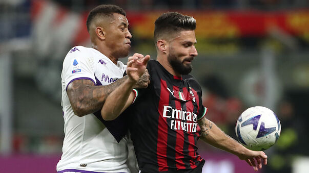 AC Milan feiert glücklichen Last-Minute-Sieg über Fiorentina