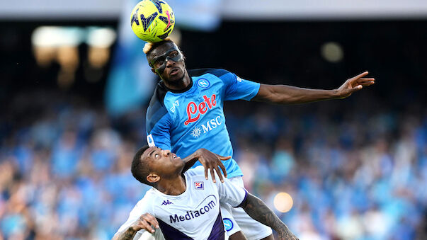 Frischgebackener Meister Napoli überflügelt auch Fiorentina