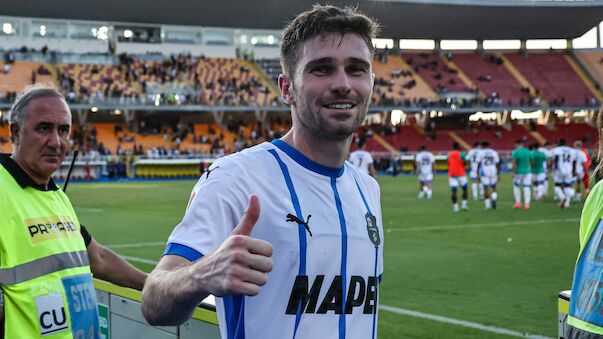 US Sassuolo schafft direkten Wiederaufstieg in die Serie A