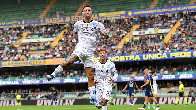Napoli bleibt dank Sieg in Verona an Spitze dran