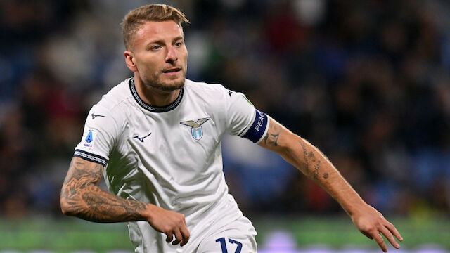 Immobile beschert Lazio Last-Minute-Sieg über Fiorentina