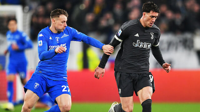 Juventus kommt gegen Empoli nicht über Remis hinaus