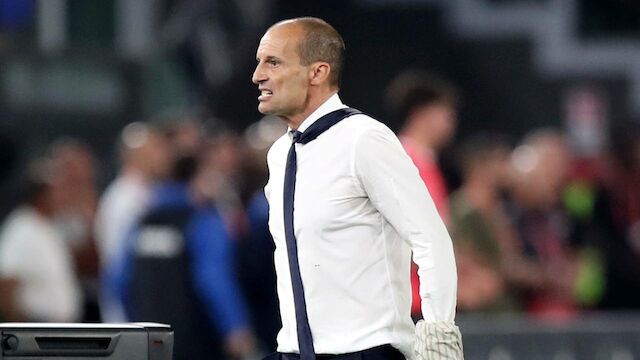 Juve-Coach Allegri muss nach Ausraster um Job bangen