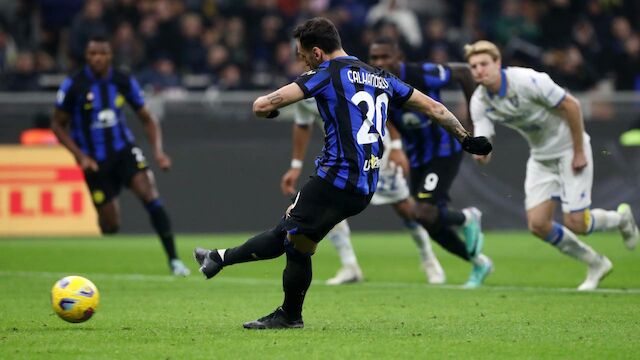 Inter nach Sieg gegen Frosinone wieder Spitzenreiter