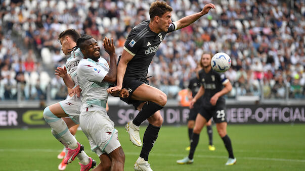 Juventus spielt gegen abgeschlagenen Fixabsteiger nur remis