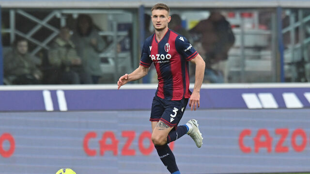 Posch-Comeback für Bologna bei Remis gegen Sassuolo