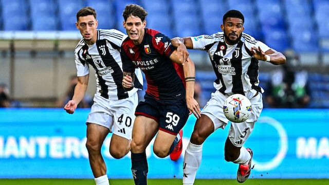 Juventus entscheidet Geisterspiel in Genua für sich