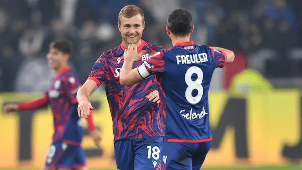 Posch-Kurzeinsatz: Bologna verspielt Sieg in letzter Minute