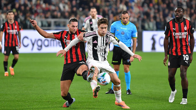 Pulisic scheitert vom Punkt: Milan nur mit Remis bei Juve