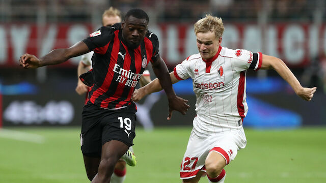 Coppa Italia: Milan feiert Sieg gegen Braunöder-Klub