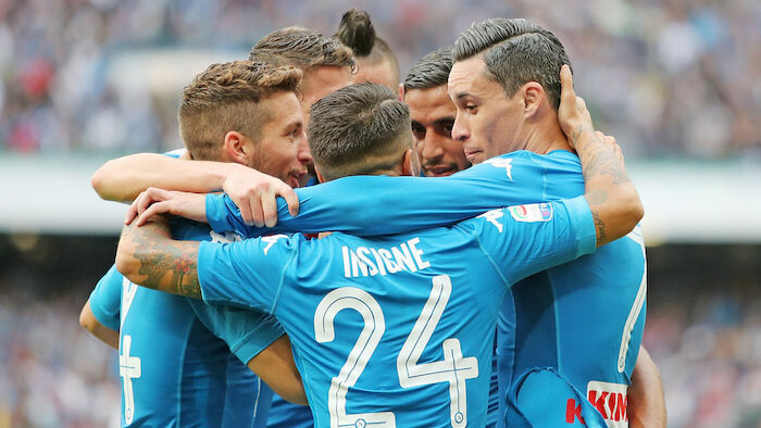 Serie A: Zehnter Saisonsieg für Napoli gegen Sassuolo ...