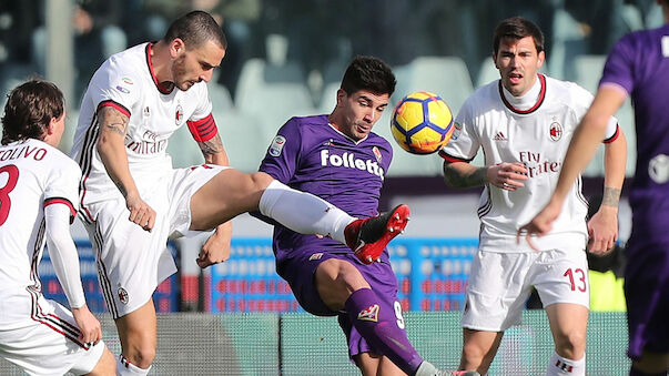 Kein Sieger zwischen Fiorentina und Milan