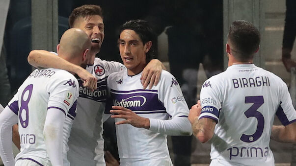 Fiorentina gewinnt Drama in Coppa Italia