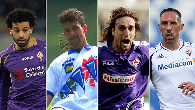 Zeitreise: Diese Stars kickten einst für die AC Fiorentina