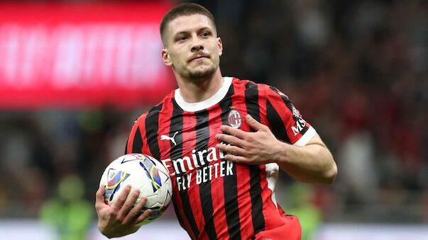 Doppelpacker Jovic schießt AC Milan ins Coppa-Finale