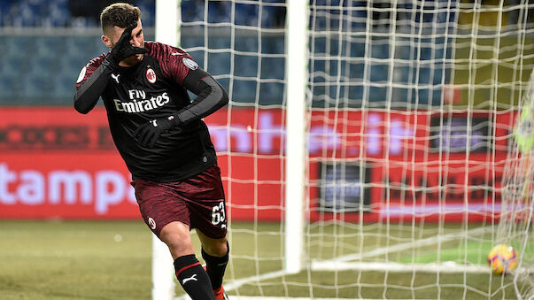 Milan besiegt Sampdoria in der Verlängerung