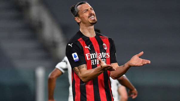 AC Milan im Liga-Endspurt ohne Ibrahimovic