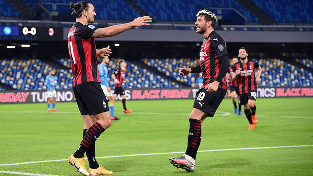 Milan gewinnt Spitzenspiel beim SSC Napoli