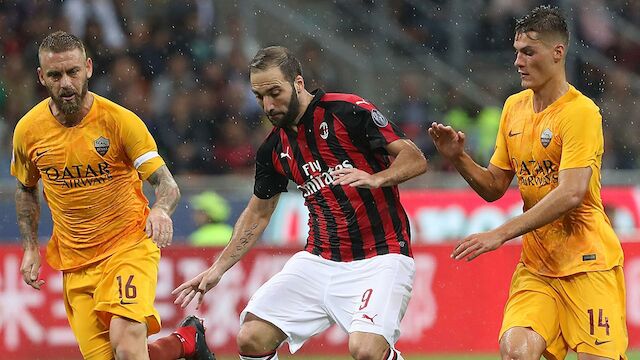 Last-Minute-Sieg für Milan gegen Roma
