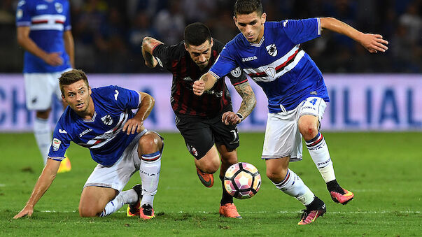 AC Milan kassiert Heimniederlage gegen Sampdoria