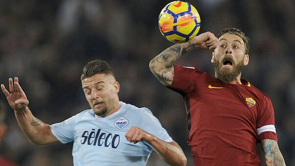 AS Roma mit Derbysieg Nummer 1 in Rom