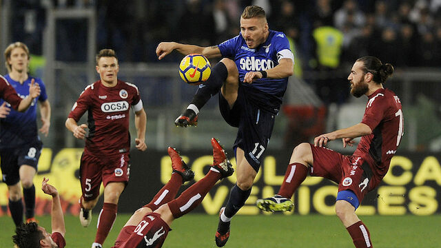 Coppa: Lazio gegen Cittadella ohne Mühe weiter