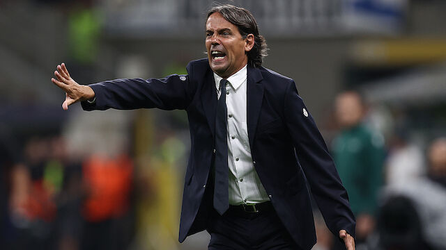 Trainer Simone Inzaghi bei Inter Mailand angezählt