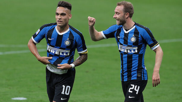 Inter Mailand müht sich zu Heimsieg