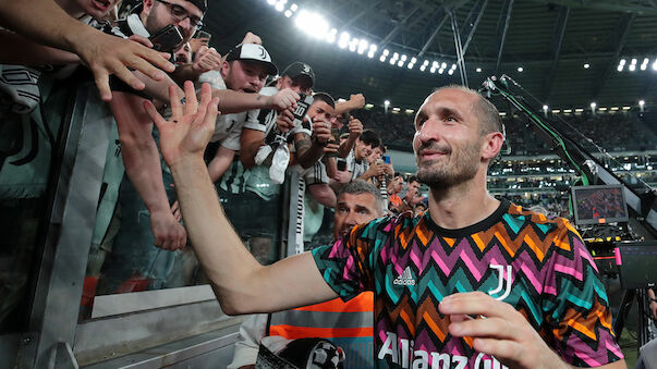 Emotionaler Chiellini-Abschied von Juve