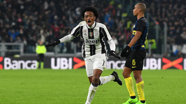 Juve schlägt Inter dank Cuadrado-Hammer