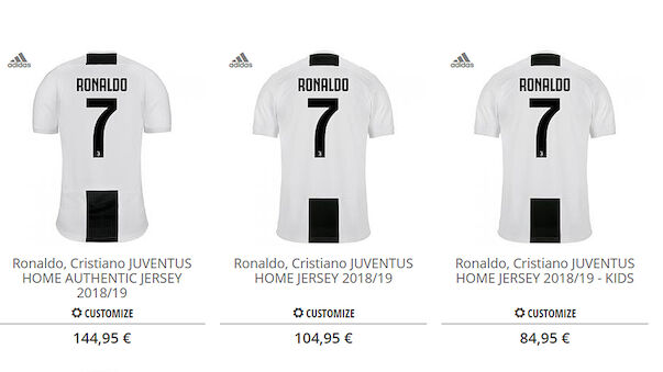 Trikot-Wahnsinn um Cristiano Ronaldo