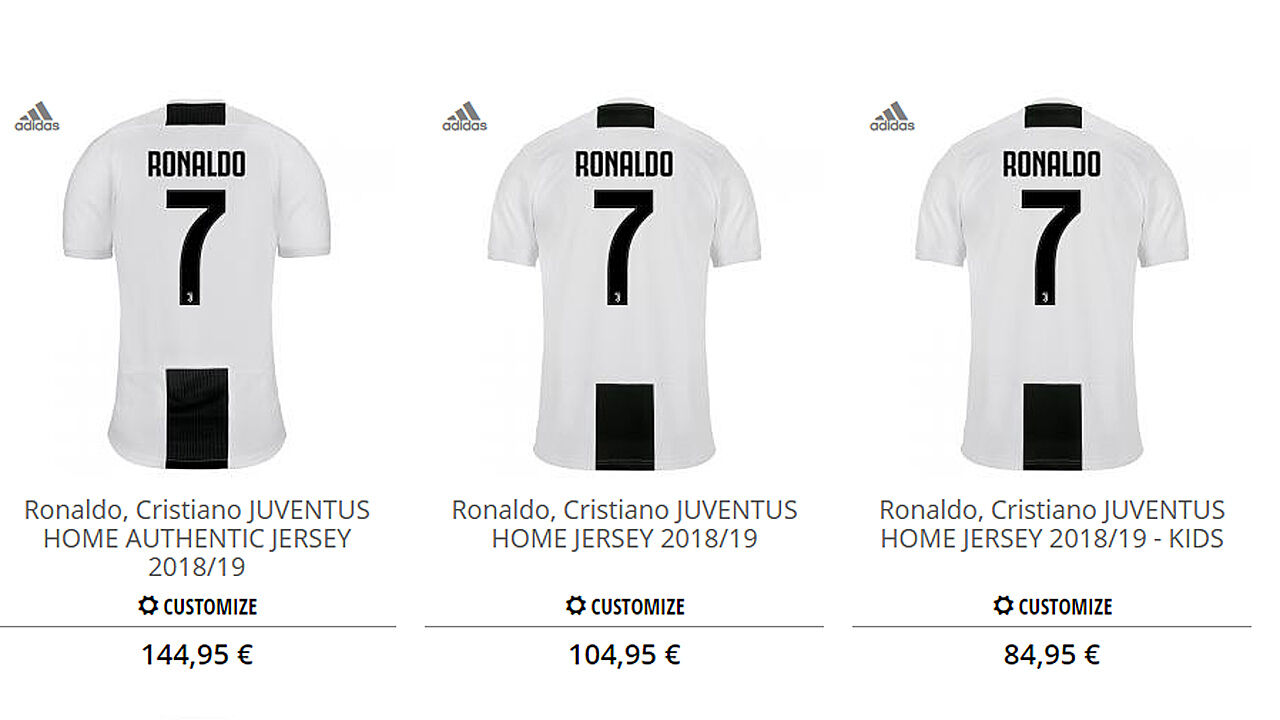 Wahnsinn Juventus Verkauft Minutlich Ein Ronaldo Trikot Fussball International Italien