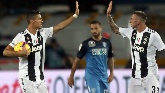 Ronaldo-Doppelpack rettet Juve vor Punktverlust