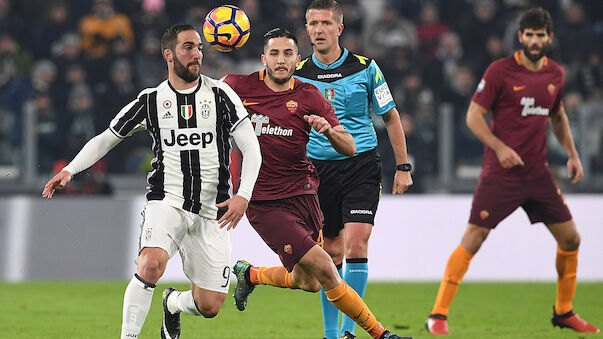 Juventus gewinnt Spitzenspiel gegen Roma