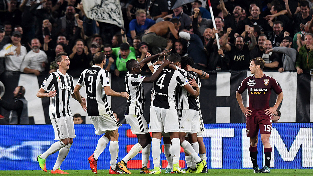 Juventus Turin gewinnt Stadtderby gegen FC Torino Fussball International Italien Juventus Turin gewinnt Stadtderby gegen FC Torino Fussball International Italien