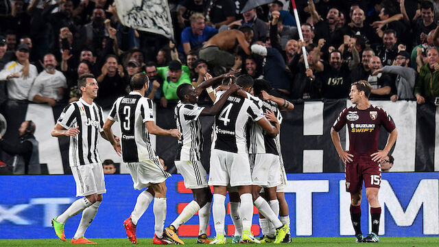 Juventus behält weiße Weste